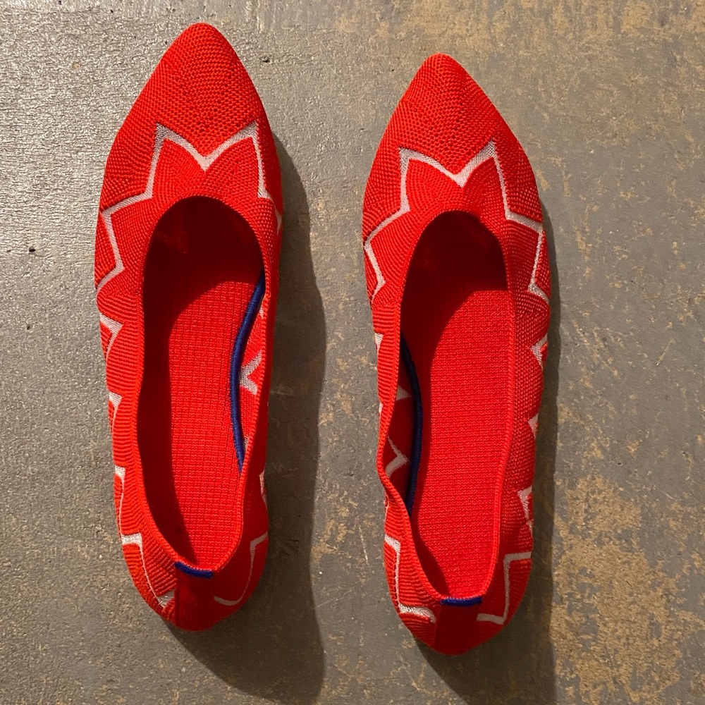 Stylish Red Women's Flats
